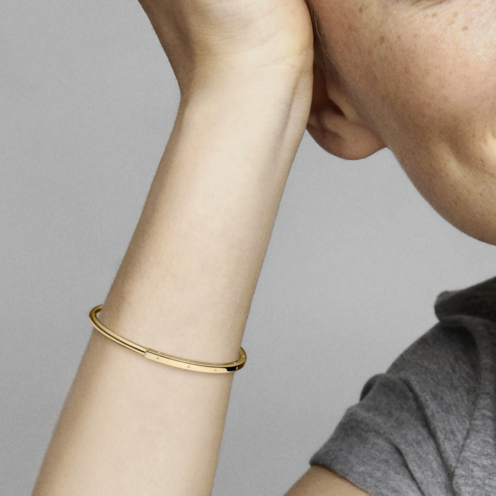 Pandora Signature I-D Open Bangle