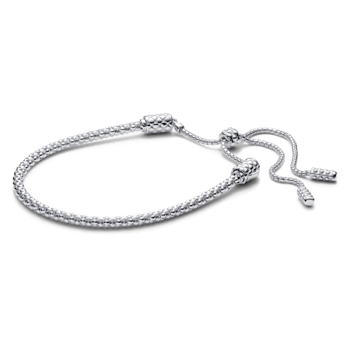 Pandora Moments Studded Chain Slider Bracelet