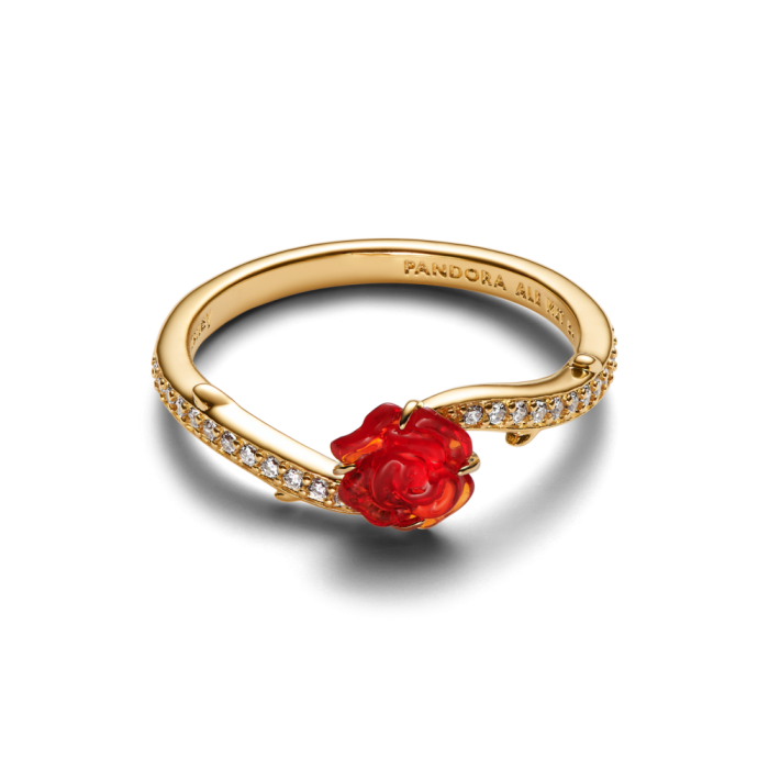 Disney Beauty and the Beast Enchanted Rose Ring