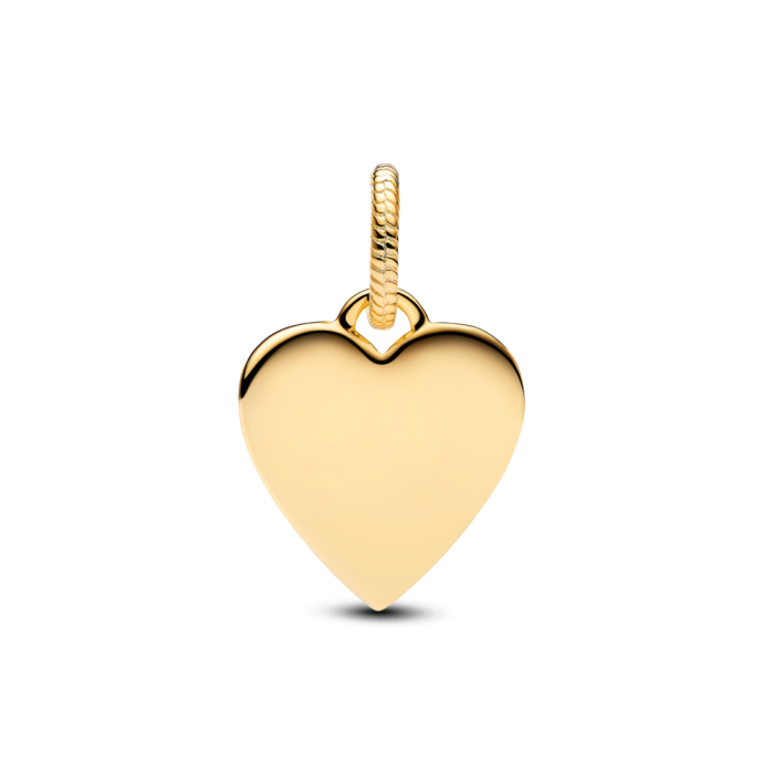 Engravable Heart Tag Pendant