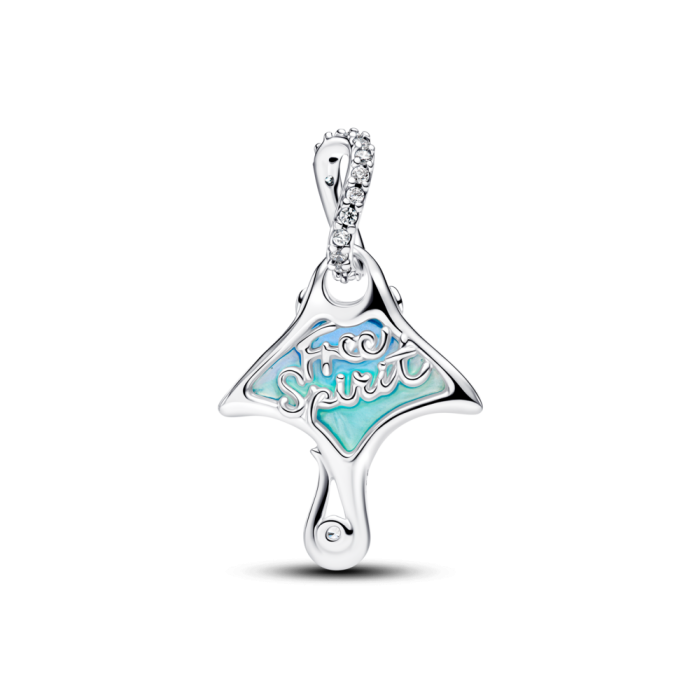 F*h様 Pandora Manta Ray Dangle Charm スターリ Manta Ray Dangle Charm