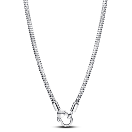 Studded Clasp & Chain Necklace