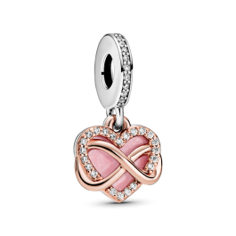 Infinity charm＋17センチrosegold Pandora 788878c01.png